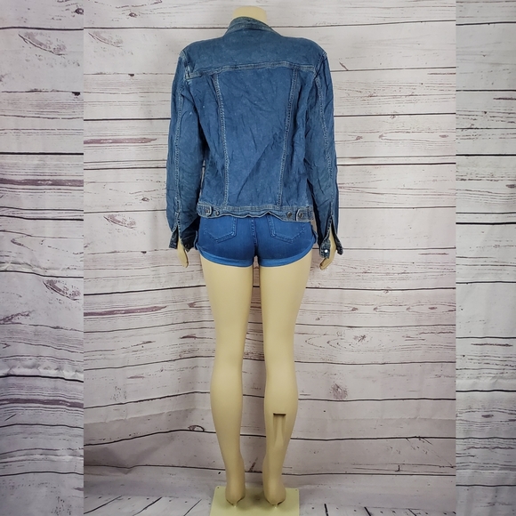 will smith large denim jacket ( 5 for $20 ) - Picture 3 of 9